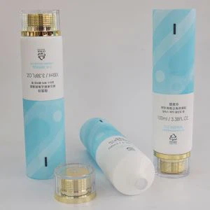 アクリルキャップ化粧品チューブ